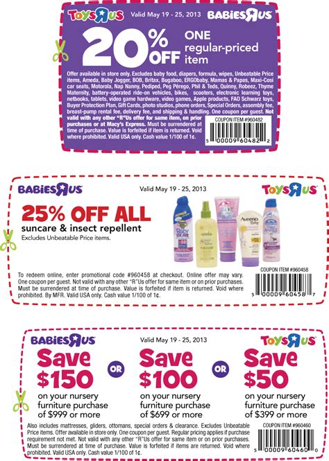 babies r us furniture coupon PDF