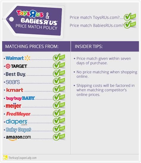 babies r us price match Epub