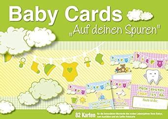 baby cards deinen spuren erinnerungskarten Doc