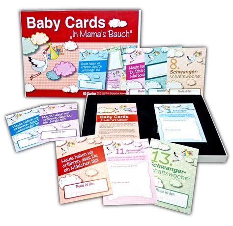 baby cards mamas bauch erinnerungskarten Kindle Editon