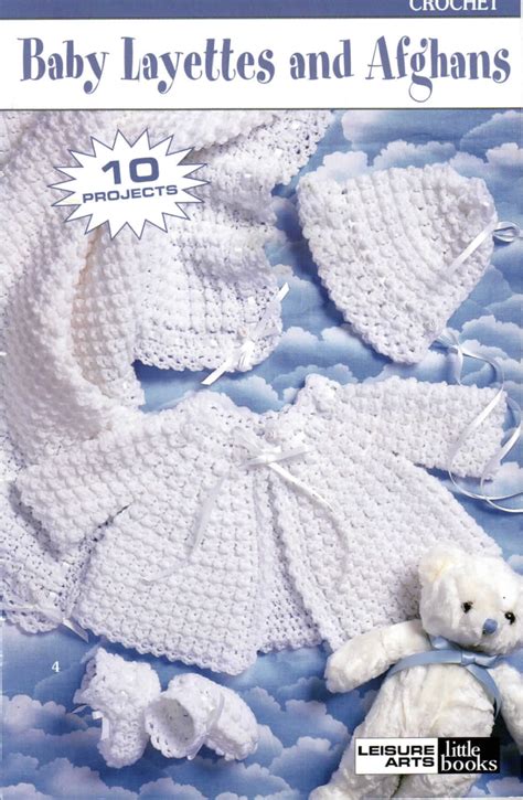 baby layettes and afghans leisure arts 75027 Kindle Editon