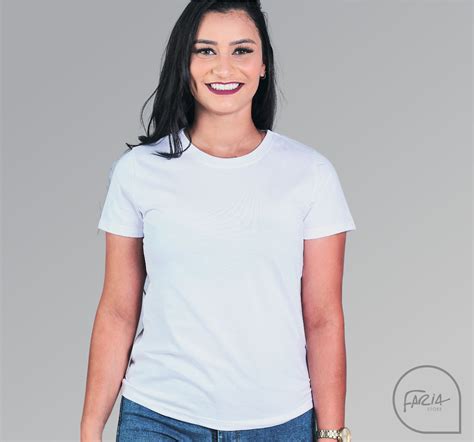 babylook feminina branca