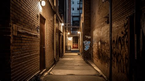 back alleyway