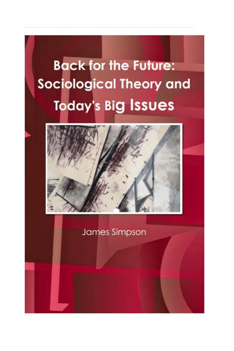 back future sociological theory todays Epub