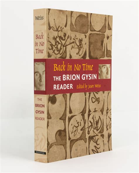 back in no time the brion gysin reader Epub