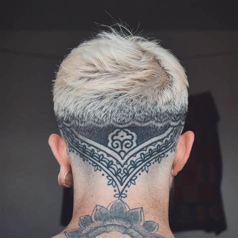 back of head tattoos