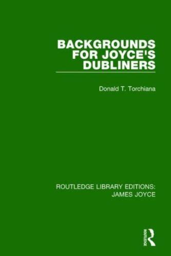 backgrounds dubliners routledge library editions ebook Epub