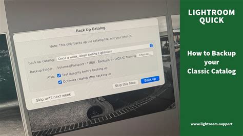 Backing Up Lightroom Catalog To Dropbox