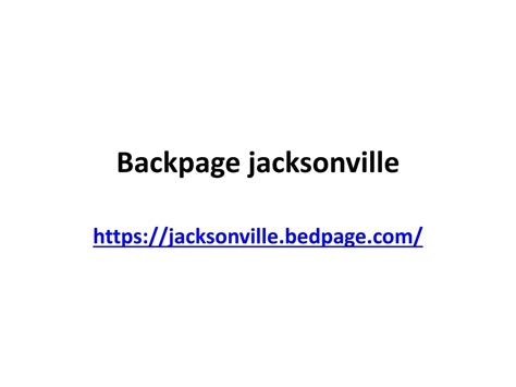 backpage jacksonville tx Reader