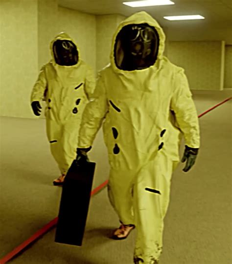 backrooms hazmat suits