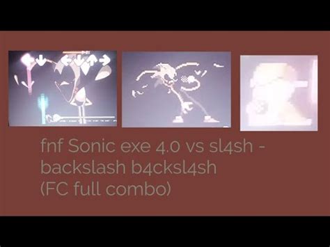 backslash 4 sonic