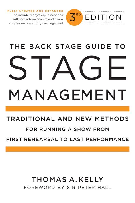 backstage guide to stage management Ebook Reader