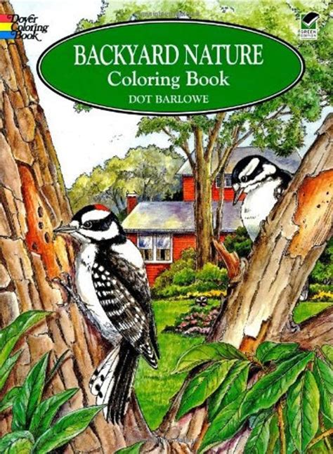 backyard nature coloring book dover nature coloring book Reader