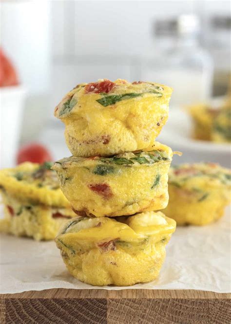 bacon spinach egg bites