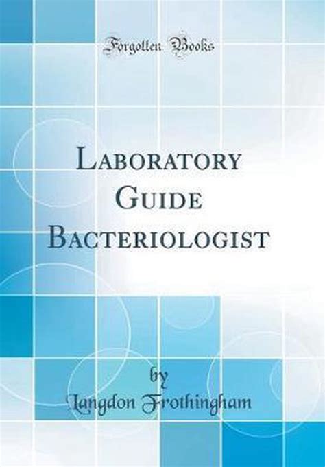 bacteriologist classic reprint daniel ford PDF