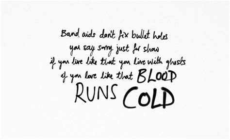 bad blood official lyrics PDF