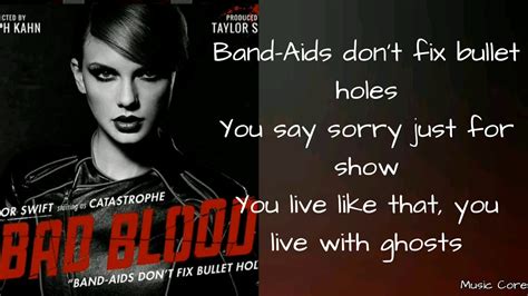 bad blood taylor swift kendrick lamar lyrics Reader