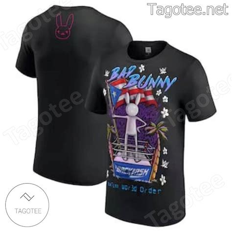 bad bunny wwe shirt