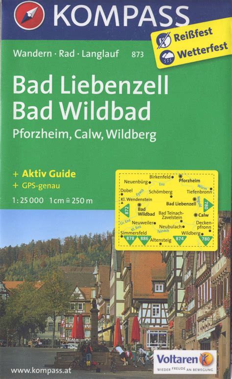 bad liebenzell wanderkarte radwegen gps genau 1 Kindle Editon