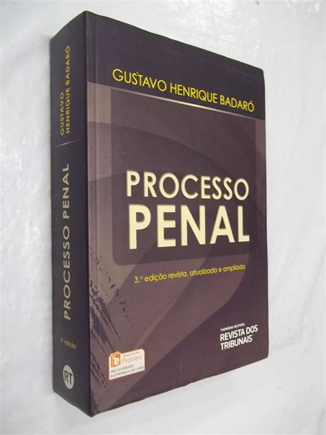 badaró processo penal