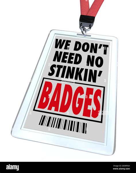 badges badges we don't need