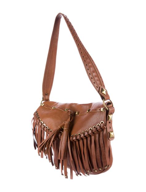 bag fringe leather