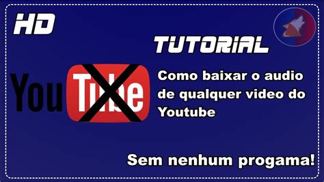 baixa audio do youtube