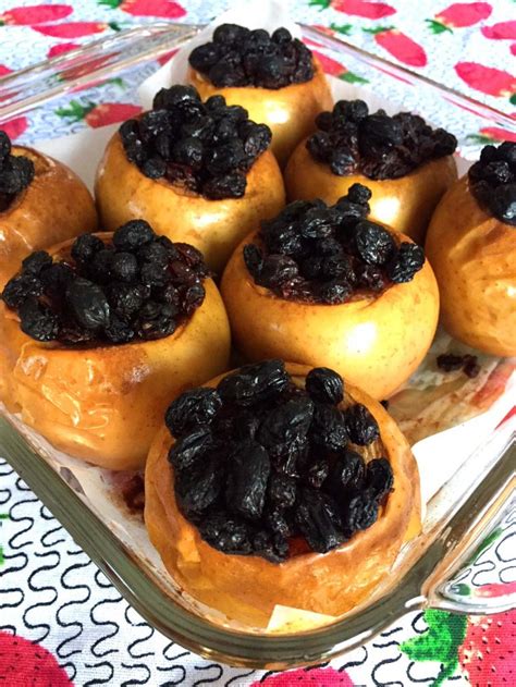 baked apples raisins healthy homemade PDF