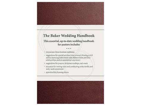 bakers wedding handbook Ebook Doc
