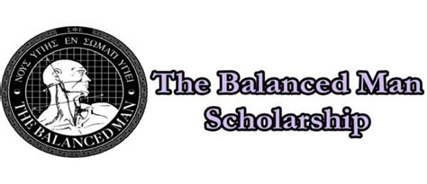 balanced man scholarship