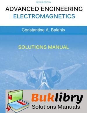 balanis advanced engineering electromagnetics solution manual Ebook Doc