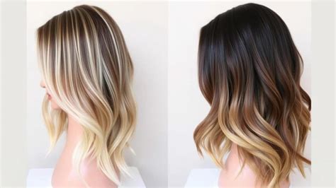 balayage vs ombre