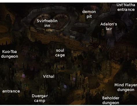 Baldur S Gate 2 Underdark Walkthrough