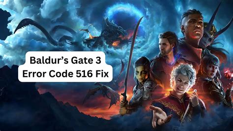 baldurs gate 3 failed to save game error code 516