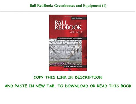 ball redbook greenhouses and equipment Doc