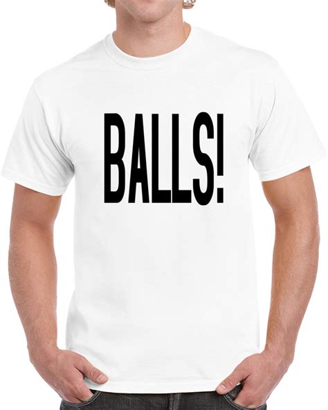 balls t shirt