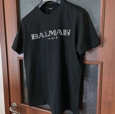 balmain black t shirt