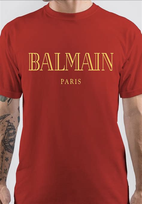 balmain paris t shirt