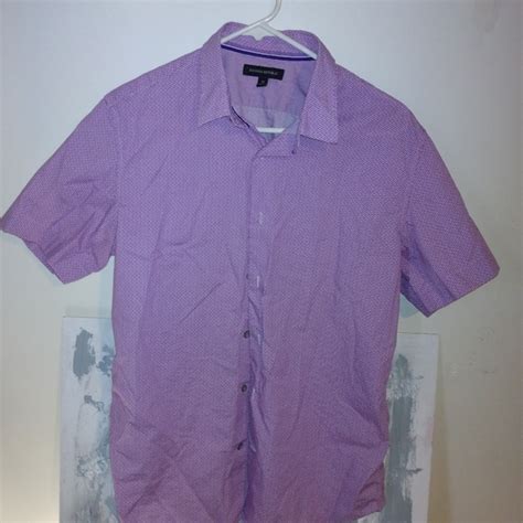 banana republic short sleeve dress shirt