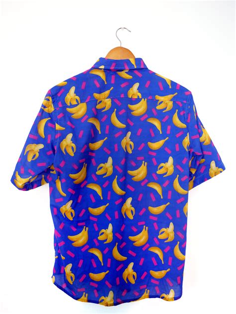 banana shirt button up