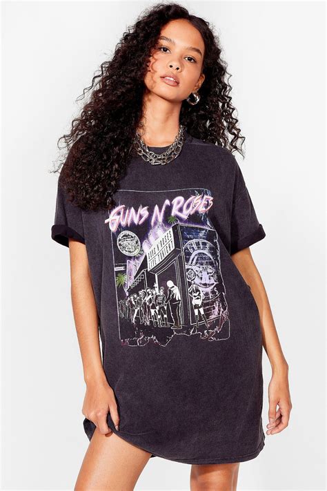 band tee shirt dress