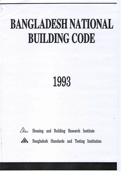 bangladesh national building code electrical Epub