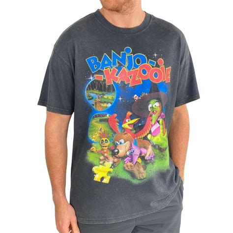 banjo kazooie shirt