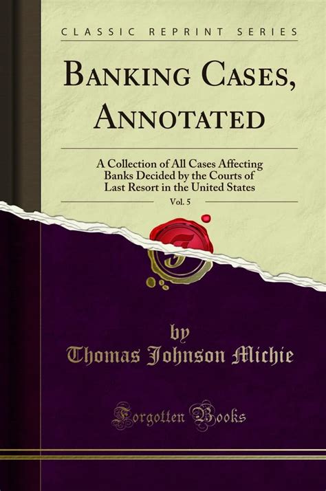 banking cases annotated vol collection Kindle Editon