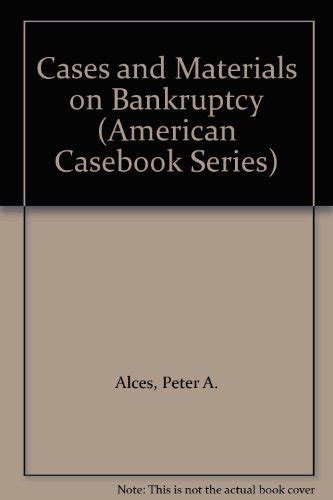 bankruptcy cases materials american casebook Kindle Editon