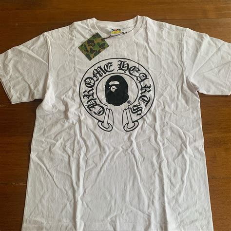 bape chrome hearts shirt