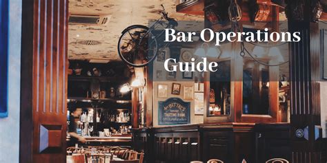 bar beverage operation bar beverage operation PDF