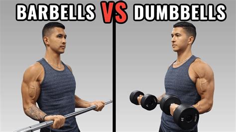 barbell vs dumbbell