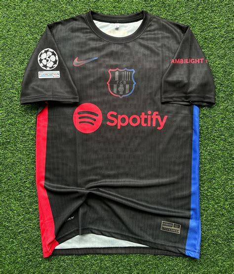 barcelona black jersey