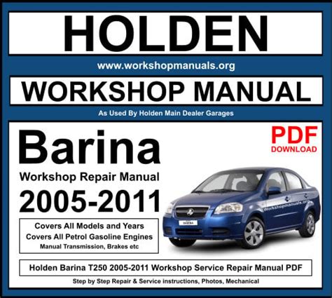 barina workshop manual free Epub